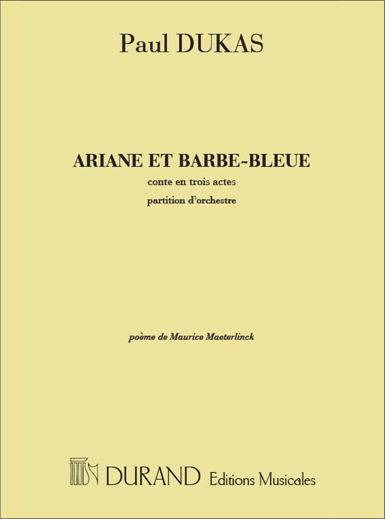 Ariane Et Barbe-Bleue, Pour Orchestre